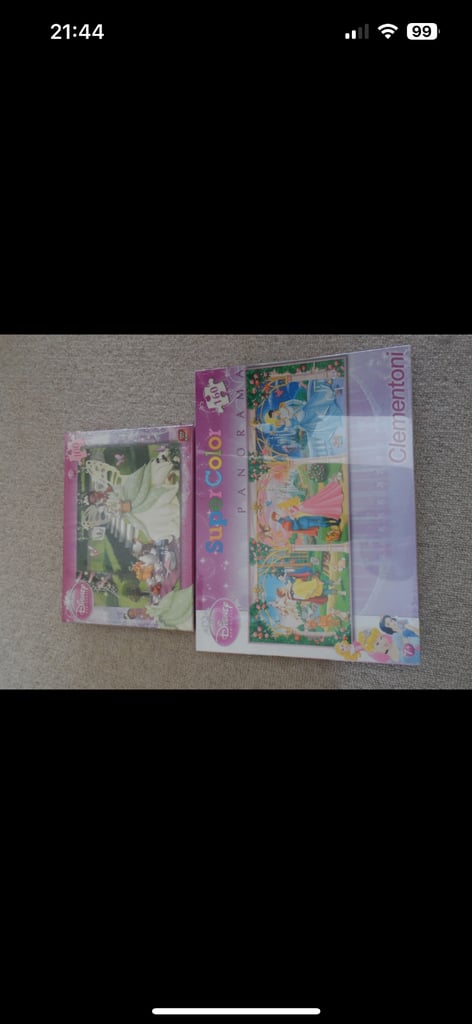 Disney Princess Jigsaws x2 Brand new