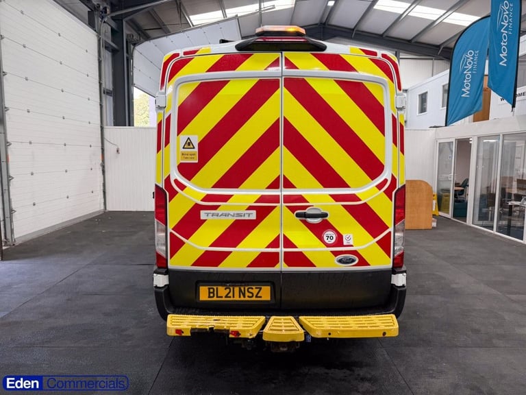 2021 21 FORD TRANSIT 2.0 350 ECOBLUE L2 H2 CREW WELFARE VAN MESS VAN 6 SEATER