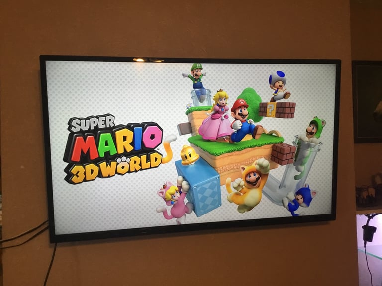 Wii u console bundle,super smash bros, super mario 3D World etc
