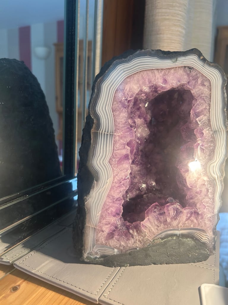 image for GEODE - Deep Purple Amethyst Geode