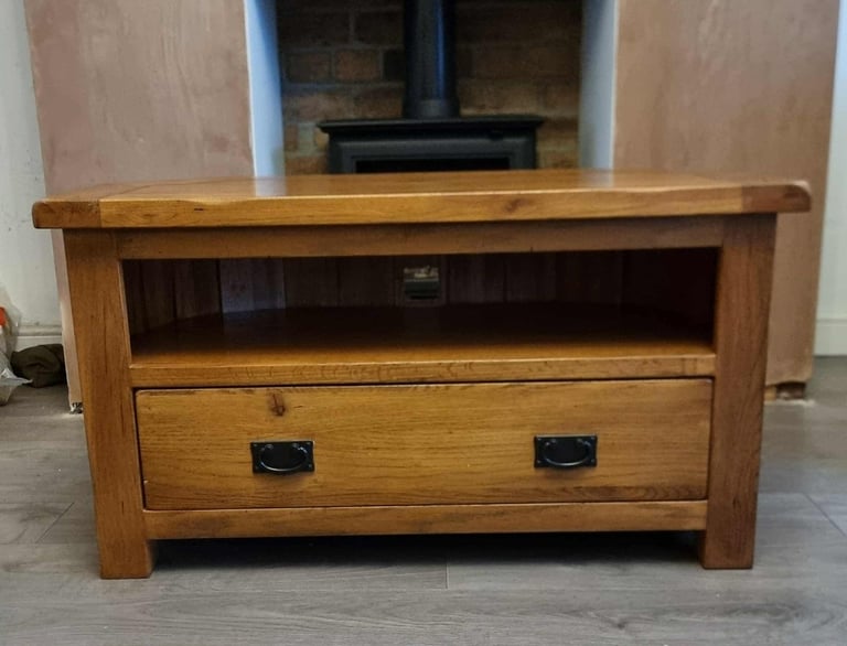 image for Oak tv unit oak furniture land