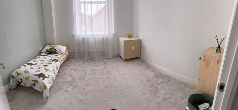 Bed , table , chair , almost new