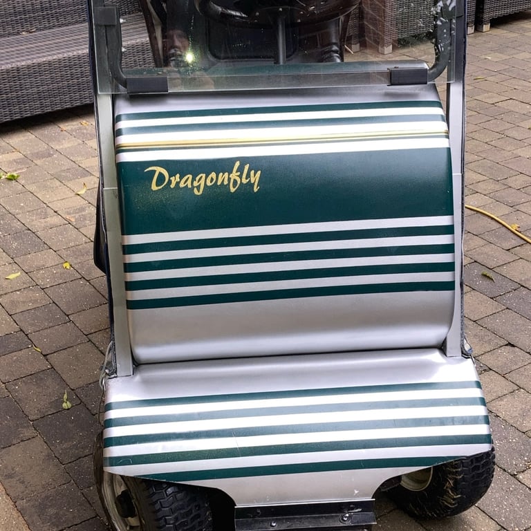 Golf buggy and trailer 
