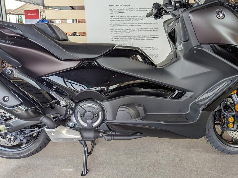 IN STOCK NOW! - NEW Yamaha TMAX Tech MAX. Dark Magma. £14,000 On The Road