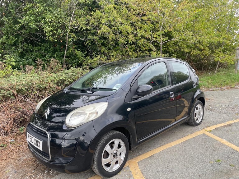 image for CITROEN C1 1.0 VTR+ 10 REG BLACK 5 DOOR 60063 MILES MOT JUNE 25TH 2026 TAX £20 LOW INSURANCE 60+MPG 