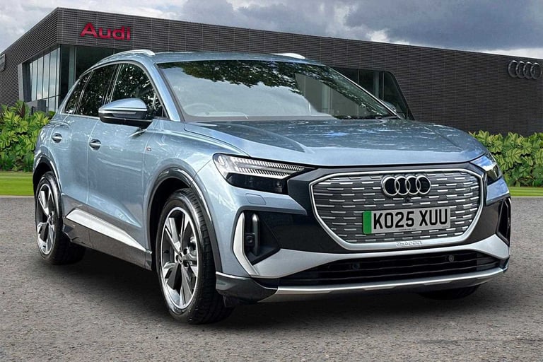 2025 Audi Q4 e-tron 210kW 45 Quattro 82kWh S Line 5dr Auto [Leather] SUV Electric Automatic