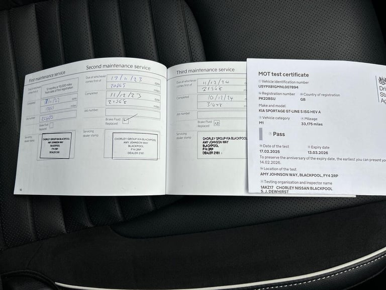 2022 Kia Sportage 1.6 h T-GDi GT-Line S SUV 5dr Petrol Hybrid Auto Euro 6 (s/s) (226 bhp) SUV PET...