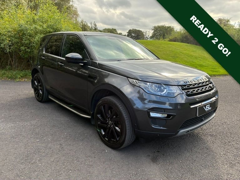 2017 67 LAND ROVER DISCOVERY SPORT 2.0 SD4 HSE BLACK SUV 5DR DIESEL AUTO 4WD EUR