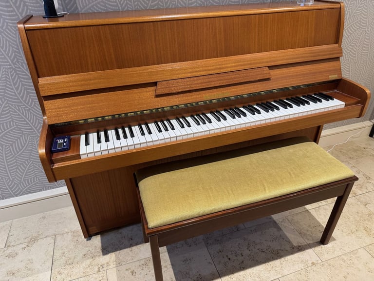 Steinmann Upright Piano in good condition with matching Double Piano Stool
