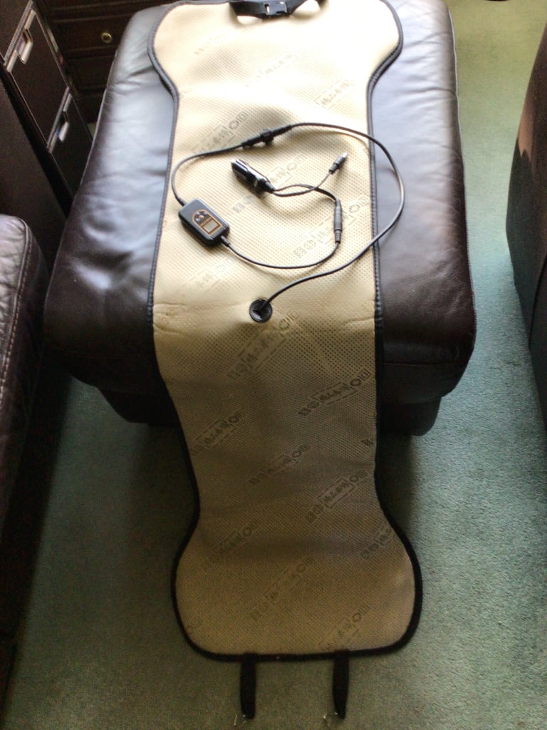 HEATED CAR SEAT COVER/CUSHION -TOP QUALITY KINGLETING BRAND.. EXCELLENT CONDITION.