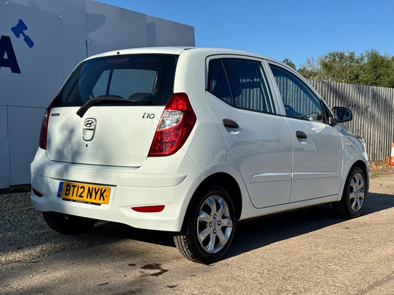 2012 Hyundai i10 1.2 Classic Euro 5 5dr HATCHBACK Petrol Manual
