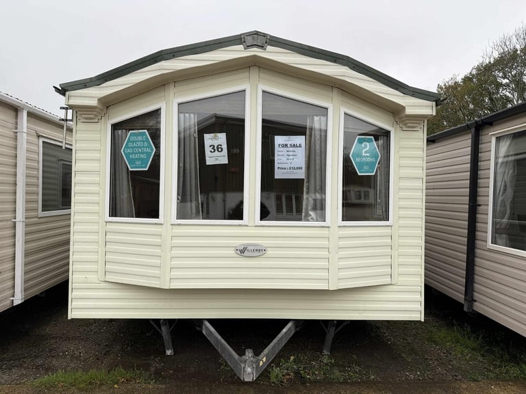 2 Bed Willerby Static Caravan- DG, CH, Ensuite - Offsite Sale for Private Land