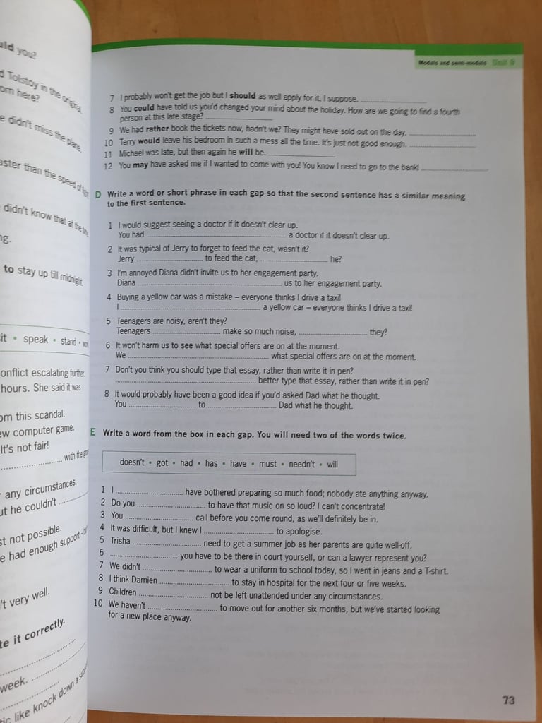 Destination C1 and C2 Grammar and Vocabulary 