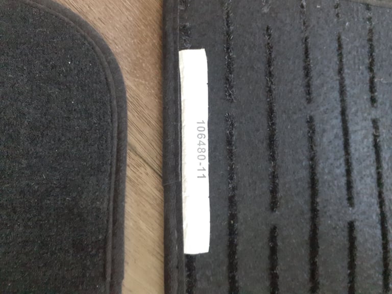 image for BMW E90 series car mats two sets