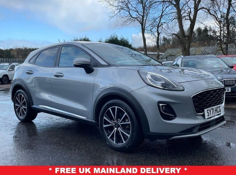 2021 Ford Puma 1.0T EcoBoost MHEV Titanium Design SUV 5dr Petrol Automatic 125 b