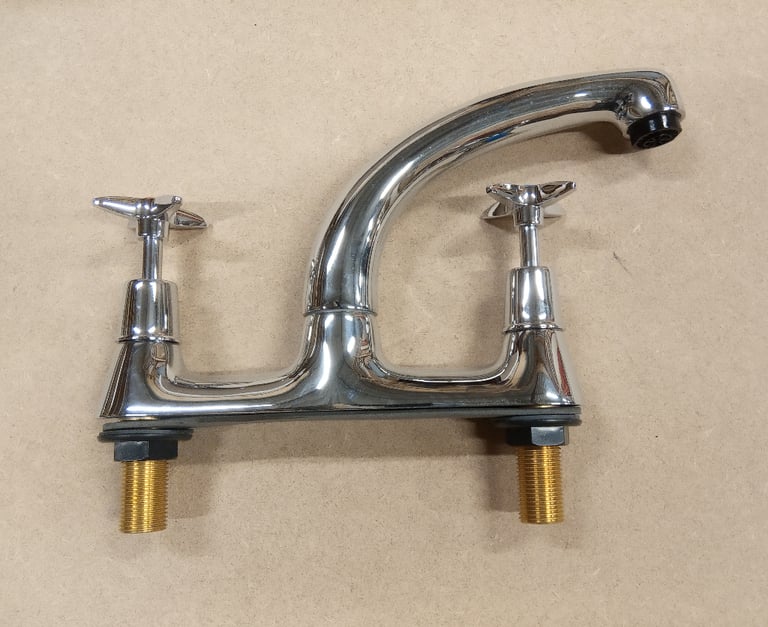 Kitchen Sink Cross Head Deck Mixer