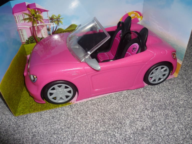 image for Pink Barbie Sports Car