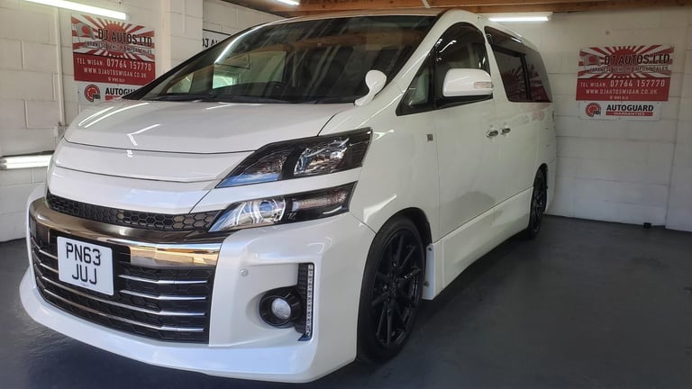 Toyota vellfire G S 2.4 auto fresh japanese import only 41k miles 2014 grade 4.5