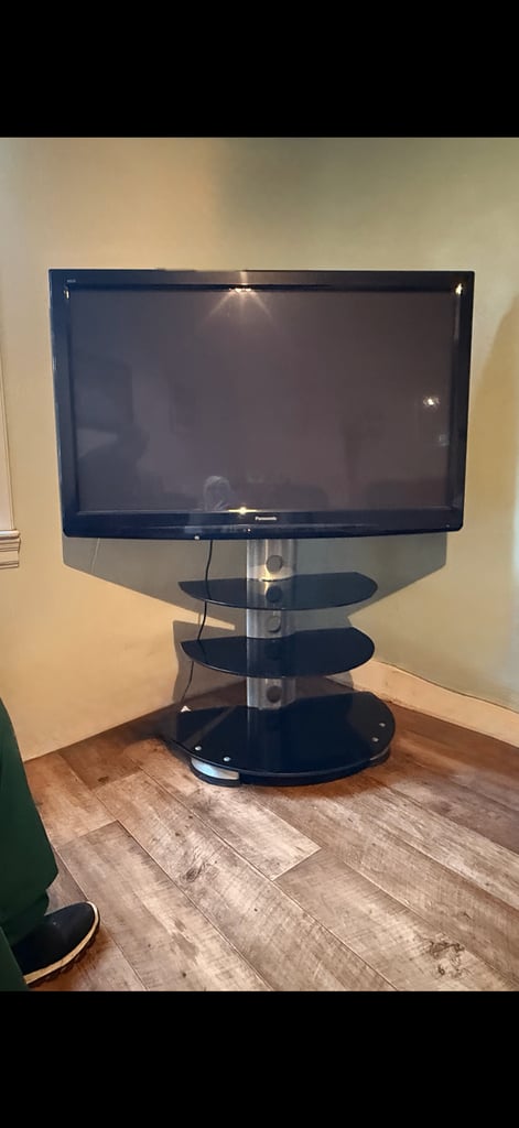 image for Panasonic 50” TV on stand 