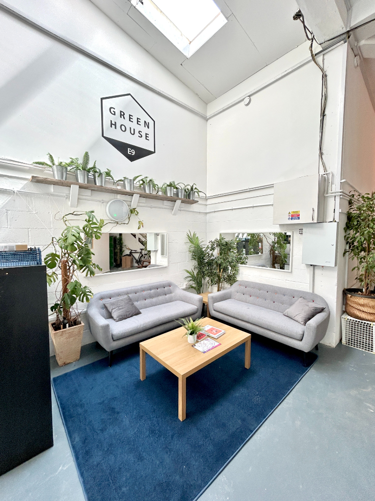 Co-working Fixed Desk Space in Shared Creative Studio by Homerton Station in Hackney
