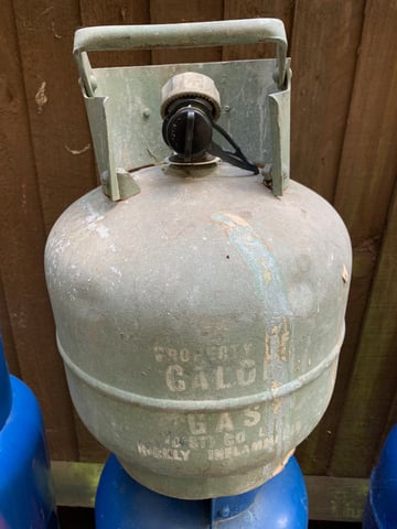 4.5kg Butane gas bottle