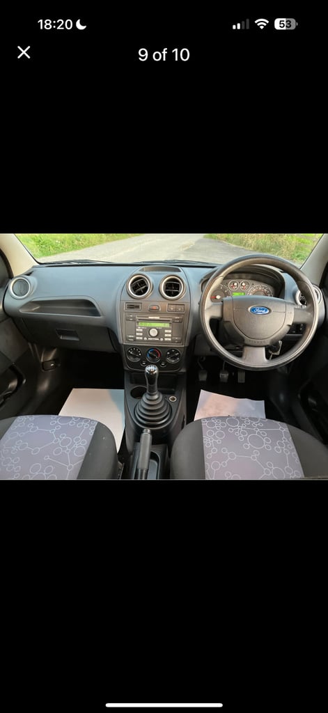 Ford, FIESTA, Hatchback, 2007, Manual, 1242 (cc), 5 doors