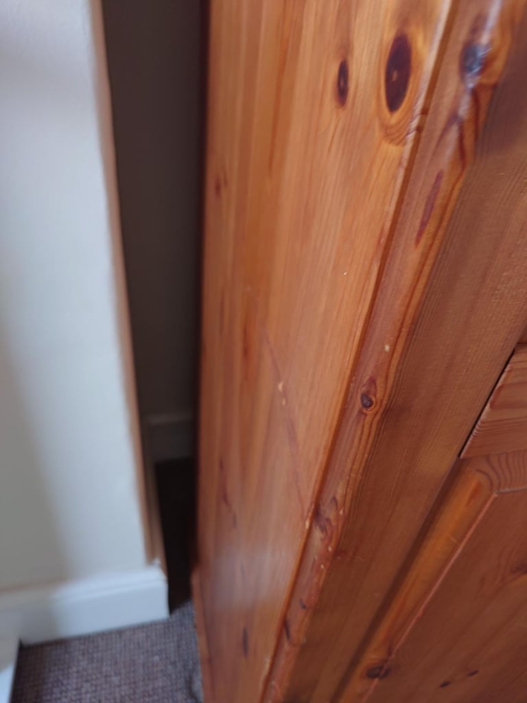 Pine wardrobe