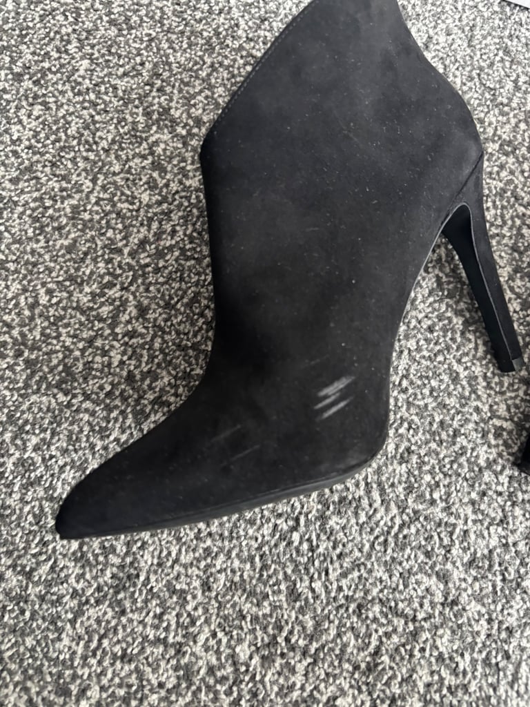 image for Ladies black miss kg suedette occasion heels 