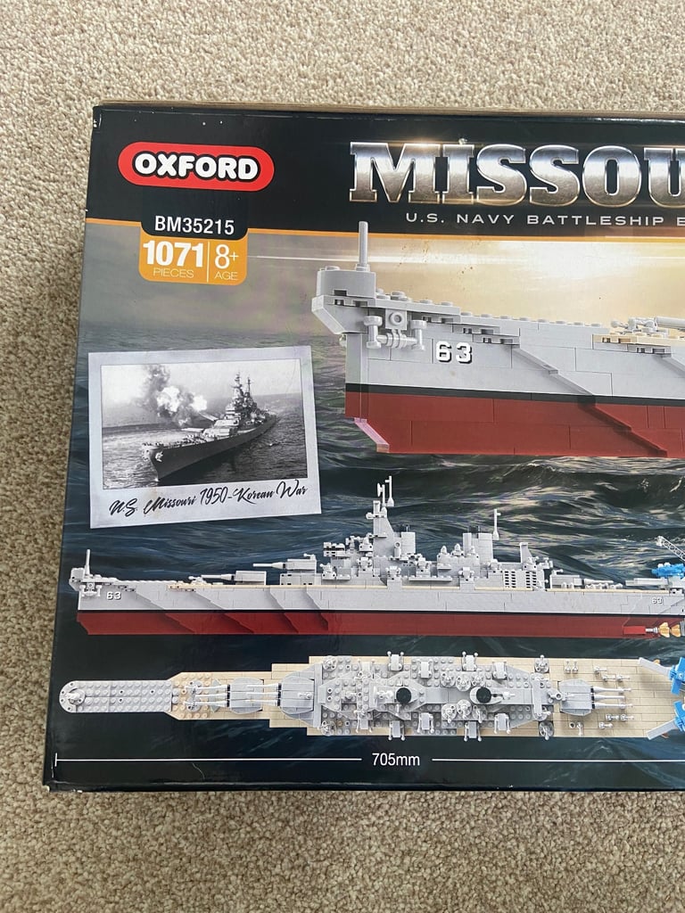 Oxford Missouri US Navy battleship - BM35215 Lego 