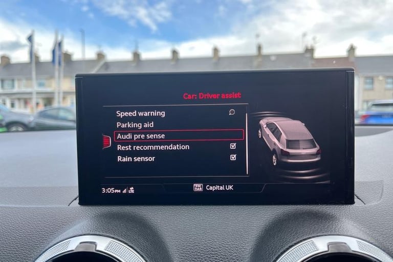 2022 Audi Q2 30 TFSI S Line 5dr, Virtual Cockpit, Audi Drive Select, Media Screen, Sat N Estate P...