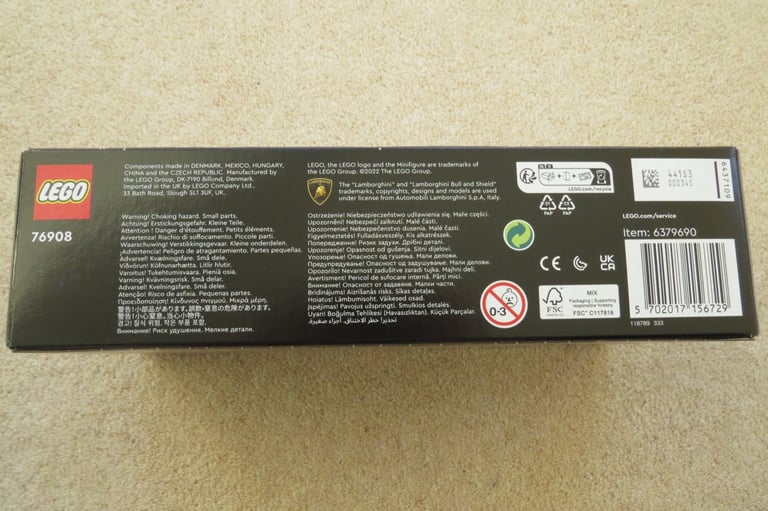 LEGO 76908 LAMBORGHINI COUNTACH: LEGO SPEED CHAMPIONS BRAND NEW 