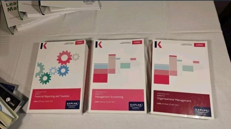 CIMA Operational level study texts & exam practice books