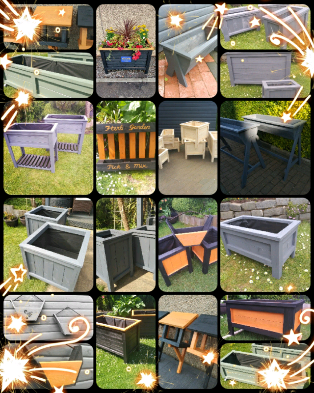 image for Wooden planters - made to order 