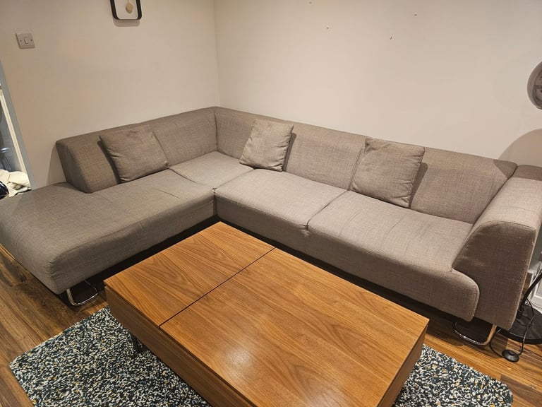 Dwell Grey Corner Sofa