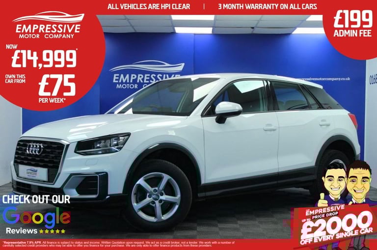 image for 2019 19 AUDI Q2 1.6 TDI 30 SE SUV 5DR DIESEL MANUAL EURO 6 (S/S) (116 PS) DIESEL