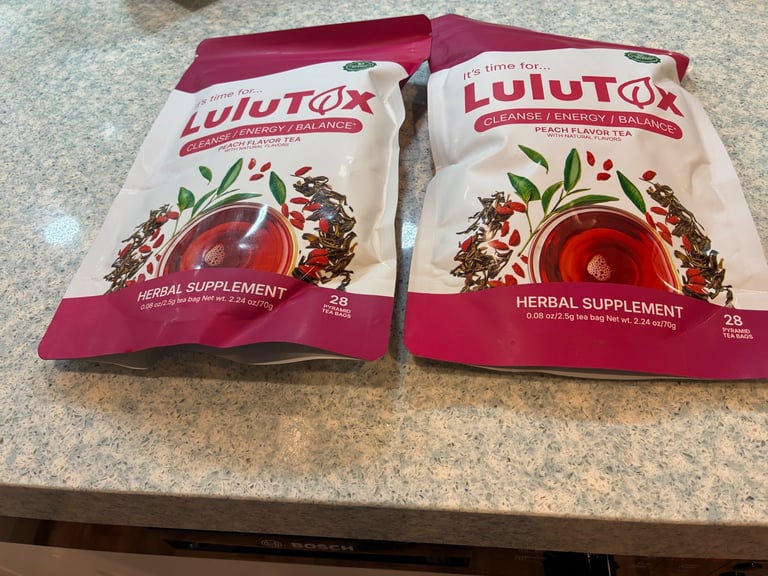 Detox energising tea