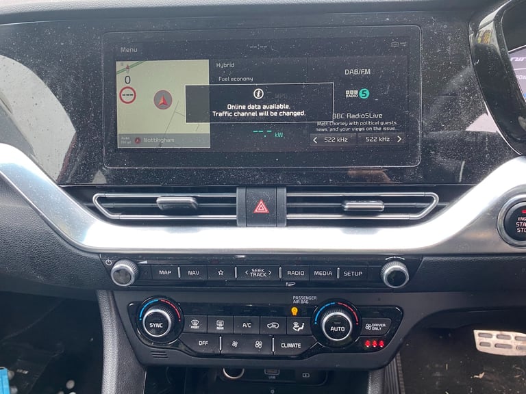 2021 KIA NIRO 4 HEV S-A HYBRID ELECTRIC 1.6 SUV AUTO CAT N DAMAGED SALVAGE