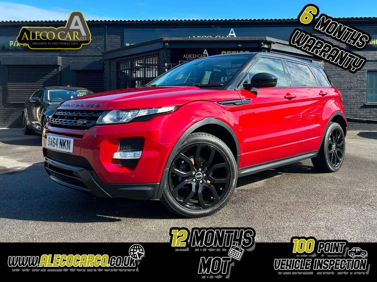 image for LAND ROVER RANGE ROVER EVOQUE 2.2 SD4 Dynamic Red Auto Diesel 2014