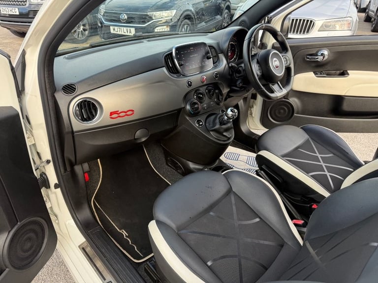 2017 Fiat 500C 1.2 S Convertible 2dr Petrol Manual Euro 6-2 OWNER CAR-HALF LEATHER UPHOLST Conver...