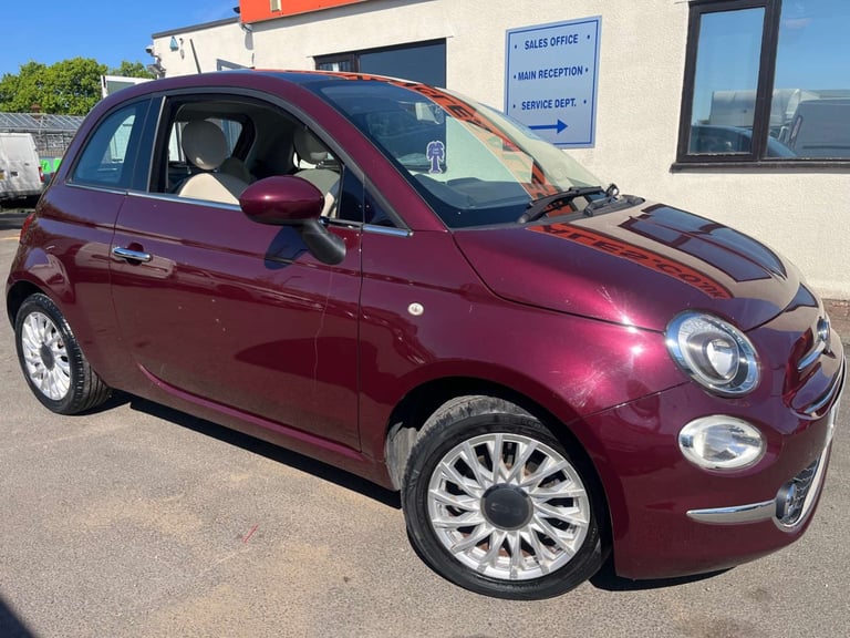 2015 Fiat 500 1.2 500 Lounge 3dr Hatchback Petrol Manual