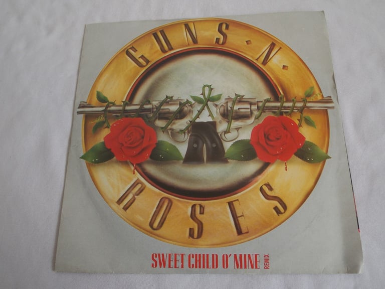 Guns and Roses - Sweet Child O' Mine (Remix) 7" Single Record Vinyl