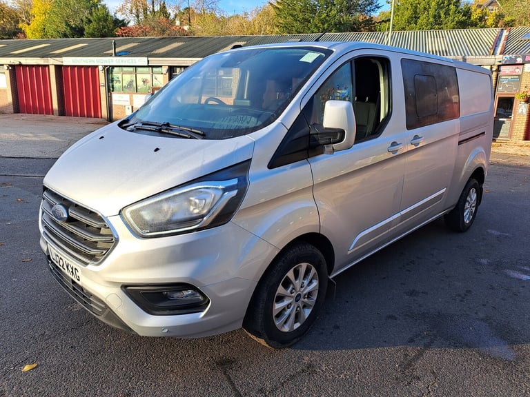 image for 2022 Ford Transit Custom 2.0 320 EcoBlue Limited Crew Van Double Cab 5dr Diesel