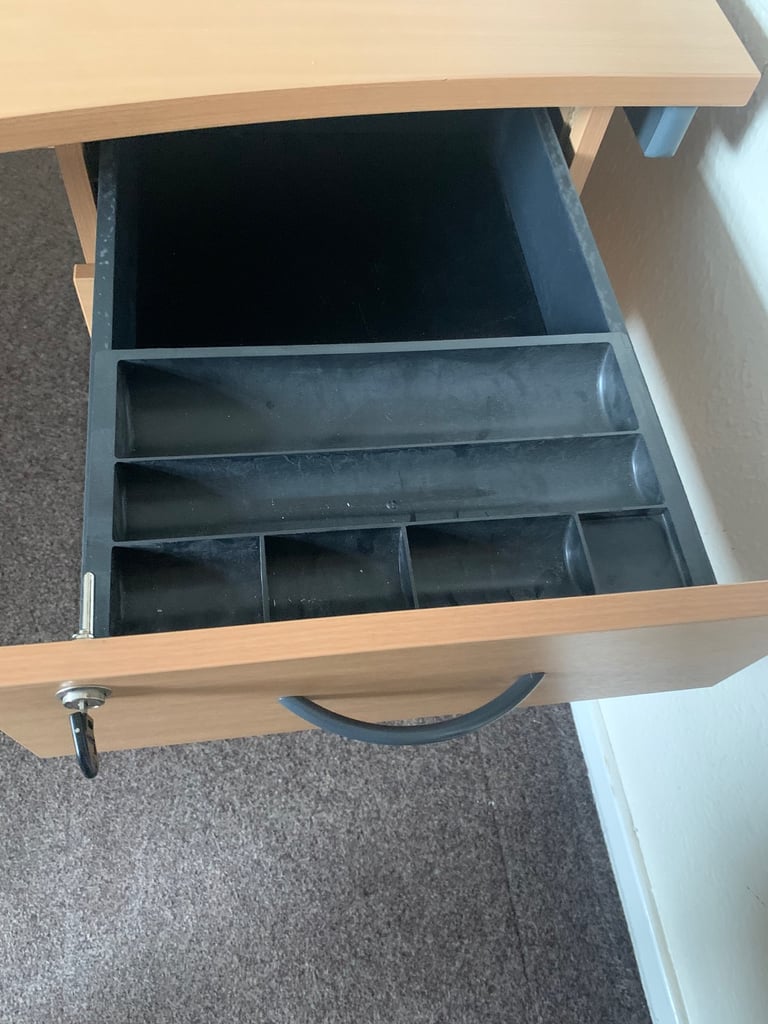 Desk with drawers