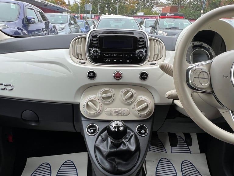 2017 Fiat 500 1.2 ECO Pop Star Hatchback 3dr Petrol Manual Euro 6 (s/s) (69 bhp)