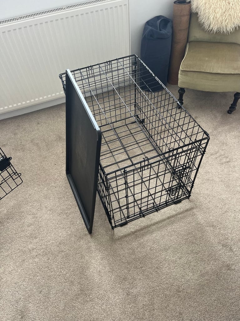 small/medium dog crate x2