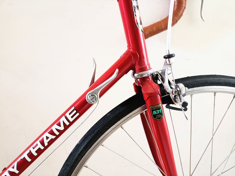 image for 🇬🇧ROY THAME Vintage Steel Road Bike Reynolds 531 Comp 58cm Frame 9.5kg SHIMANO 600 SERVICED MINT