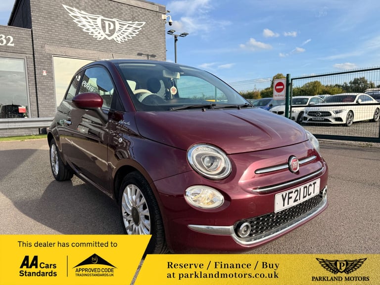 2021 Fiat 500 1.0 MHEV Dolcevita Hatchback 3dr Petrol Manual Euro 6 (s/s) (70 bhp) Hatchback Petr...