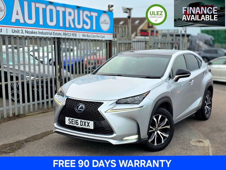 image for 2016 Lexus NX 300h 2.5 F-Sport 5dr CVT ESTATE Petrol/Electric Hybrid Automatic