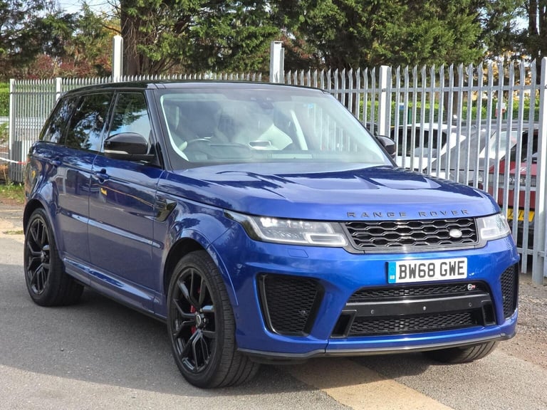 LAND ROVER RANGE ROVER SPORT 5.0 P575 V8 SVR Auto 4WD Euro 6 (s/s) 5dr 2018