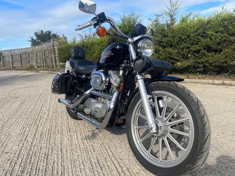 image for 1998 S HARLEY DAVIDSON XLH 883 SPORTSTER XLH883 BLACK NICE CUSTOM CRUISER 18k